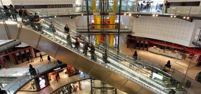 Imagen del interior de un centro comercial en Barcelona.