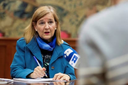 La catedrática María Elósegui.