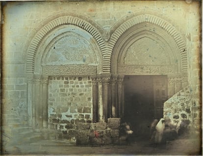 Portal, Iglesia del Sagrado Sepulcro, Jerusalén, 1844