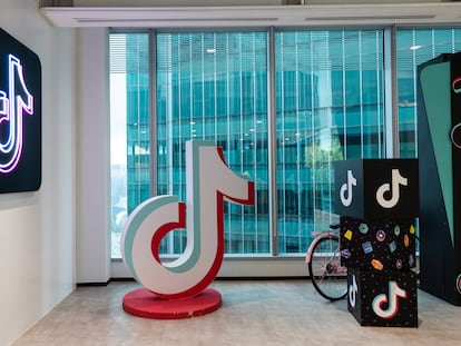 Oficinas de TikTok en Singapur.