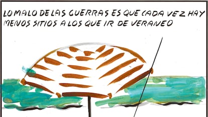 El Roto: “lo malo de las guerras”