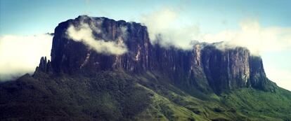 El cerro Roraima, en un fotograma del fim.