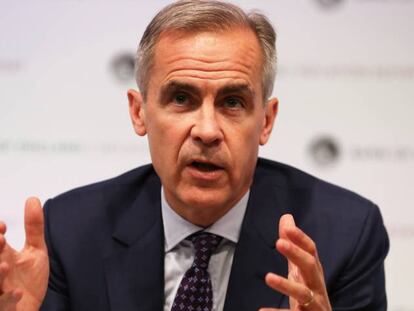 Mark Carney, Gobernador del Banco de Inglaterra.