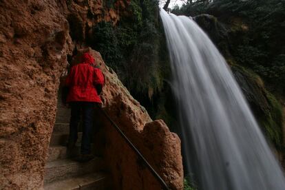 Así se llama la mayor de las cascadas que se pueden contemplar en el entorno del Monasterio de Piedra (Zaragoza).