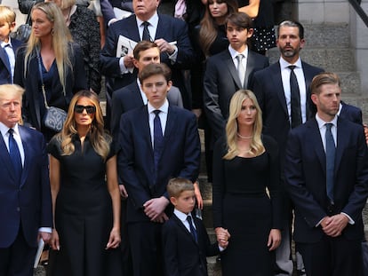 Funeral Ivanna Trump