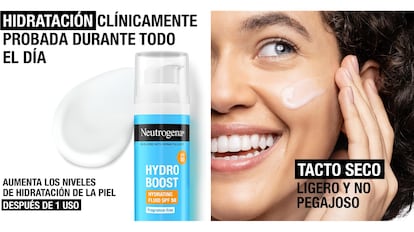 Neutrogena ofrece una crema hidratante facial con proteccin solar SPF 50.