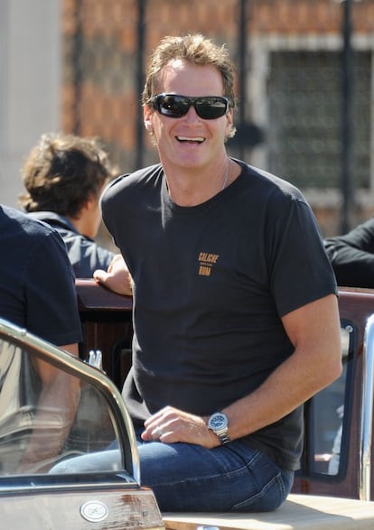 Rande Gerber, el marido de la modelo Cindy Crawford ha llegado junto a George Clooney.