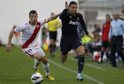 Cristiano Ronaldo se marcha de Javi Fuego