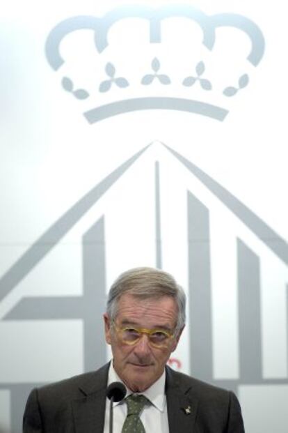 Xavier Trias, alcalde de Barcelona.
