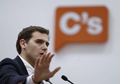 Albert Rivera, en una imagen de archivo.