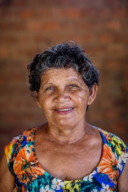 Magdalena Butão, outra moradora que conserva a memória.