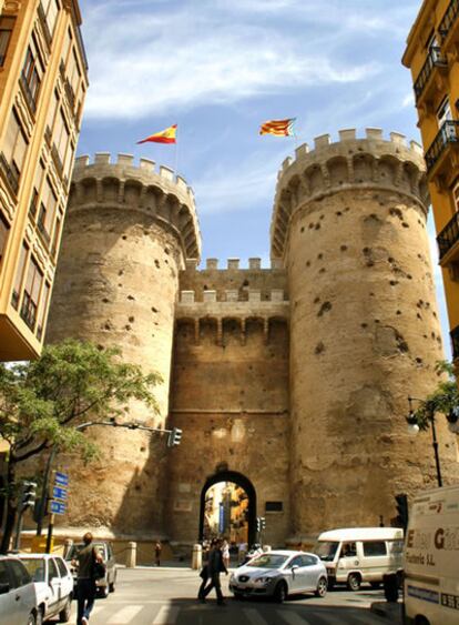 Las Torres Quart de Valencia, una de las entradas a la muralla medieval