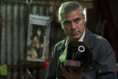 George Clooney, en una imagen de <i>El americano</i>.