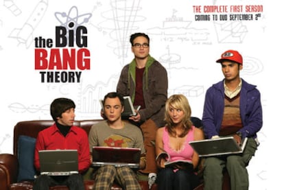 Personajes de la <i>sitcom The big bang theory.</i>