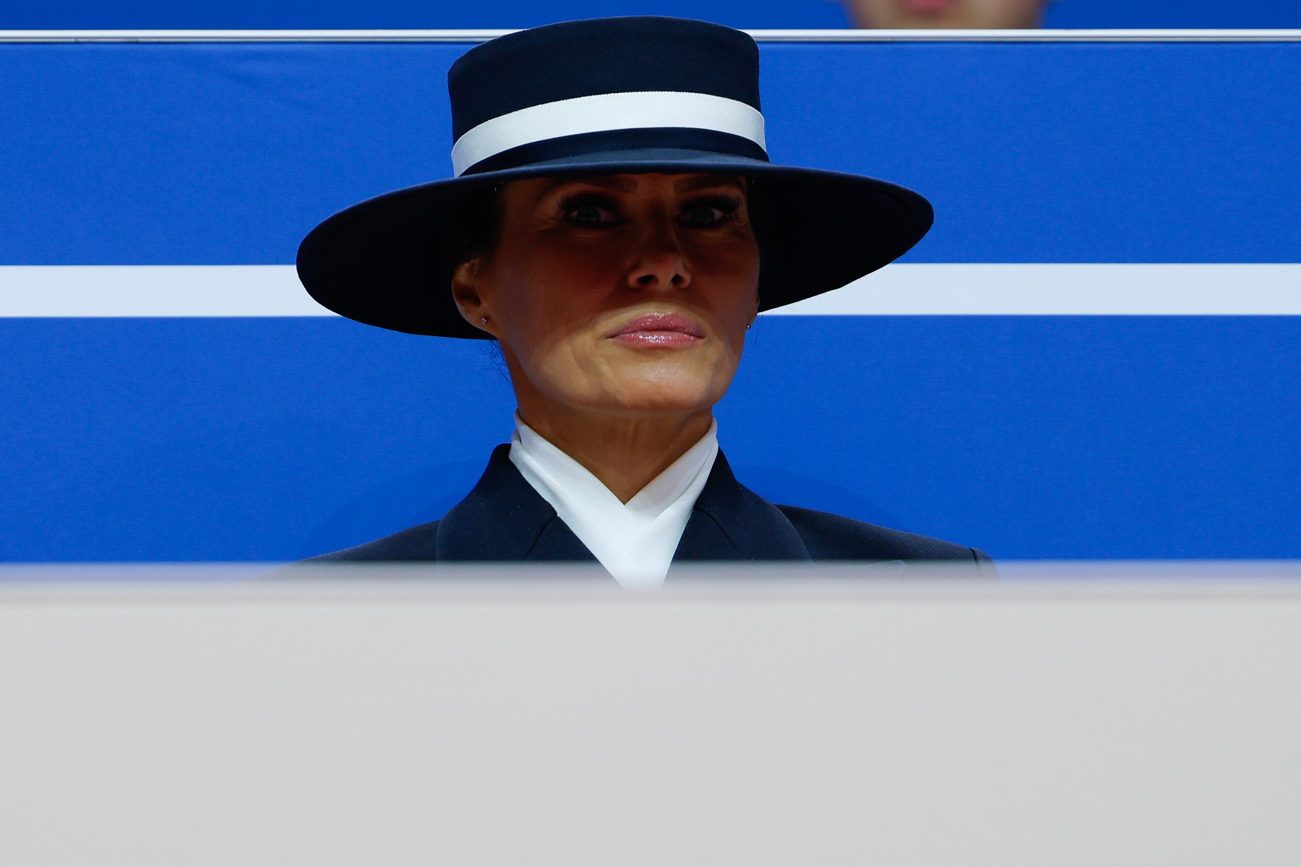 El sombrero de Melania