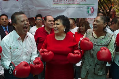 Carmen Salinas diputada local por el IX Cuauhtémoc