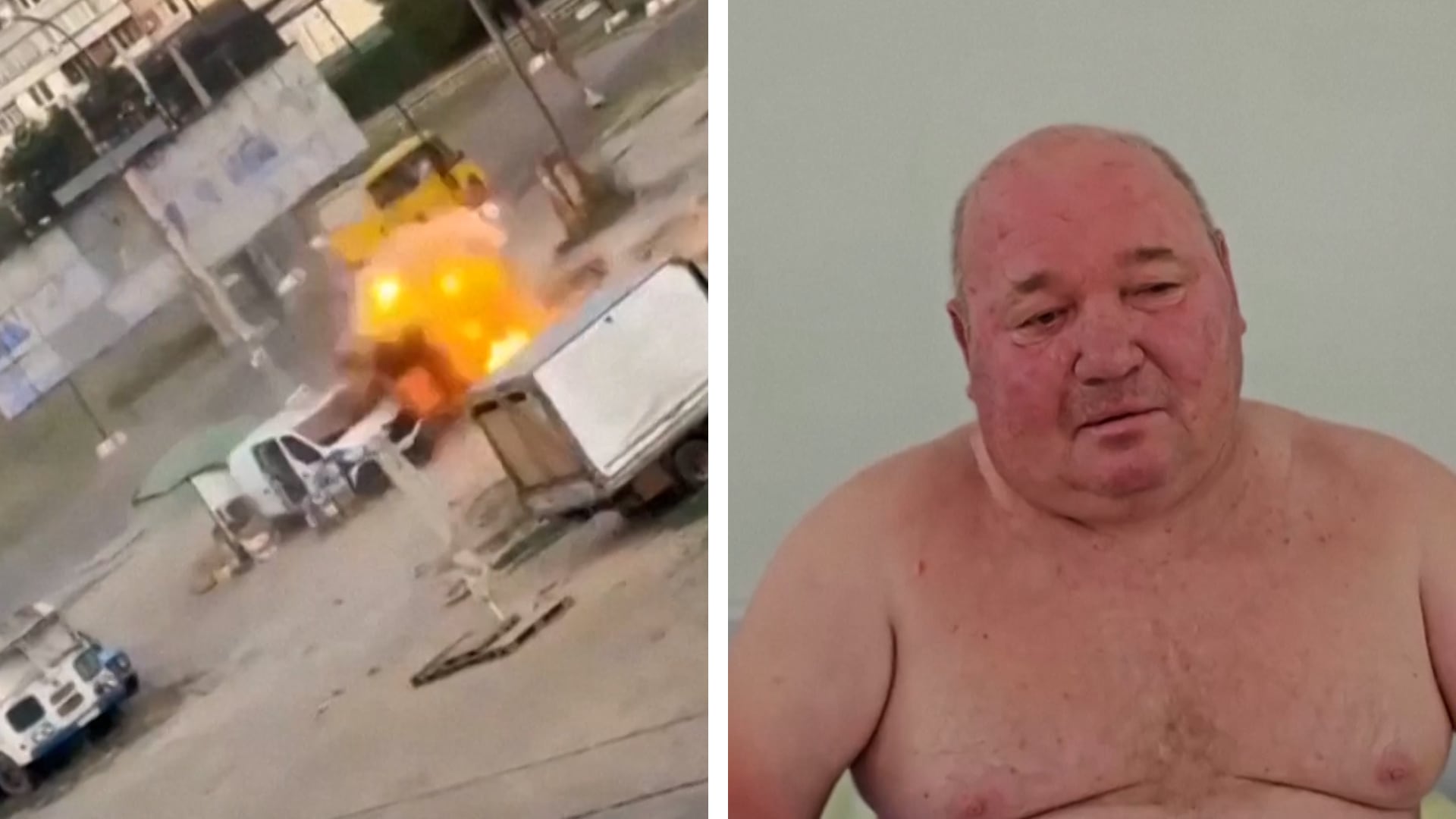 El verdulero ‘cazado’ por un dron en Ucrania: “Le enseñé que solo tenía verduras, pero empezó a volar hacia mí”