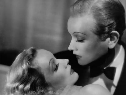 'Marlène Dietrich: Masque & Narcisse', una de las imágenes que se podrán ver en CaixaForum en la exposición 'Cine y moda' que comisaría el modisto Jean Paul Gaultier.