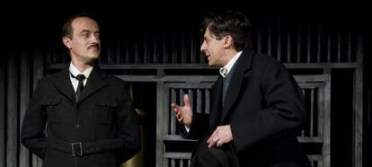 Dos de los actores de 'Kafka enamorado'.