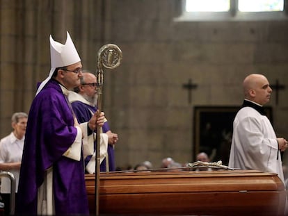 El obispo Munilla preside este miércoles el funeral por José María Setién.