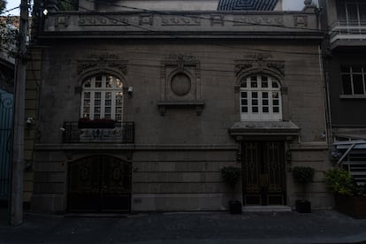 La casa de Roemer en la colonia Roma en Ciudad de México.