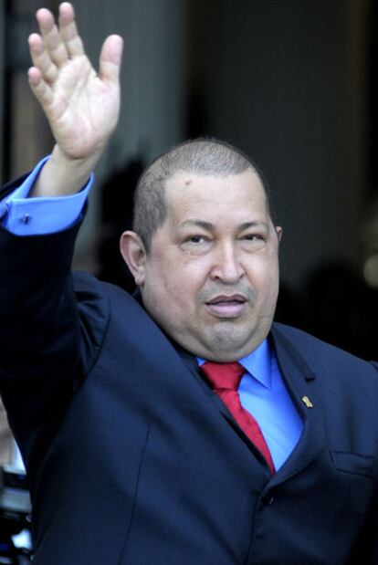 El presidente venezolano, Hugo Chávez.