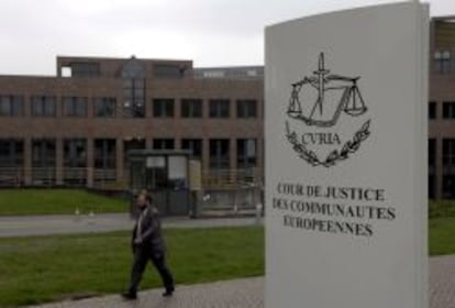 La sede del Tribunal de Justicia Europeo en Luxemburgo.