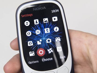 Nueva versión del modelo 3310 de Nokia.