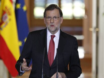 El presidente del Gobierno de Espa&ntilde;a, Mariano Rajoy.