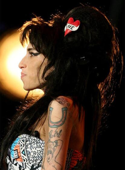 Amy, el pasado 30 de mayo, sobre el escenario principal del Rock in Rio en Lisboa.