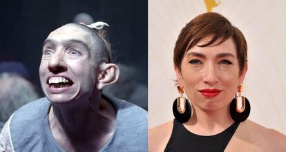 Sí, la de la derecha, Naomi Gross, es la actriz que interpreta a Pepper en 'American Horror Story'.