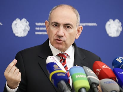 Nikol Pashinián, de opositor encarcelado a liderar el viaje de Armenia hacia la UE
