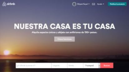 Web de Airbnb