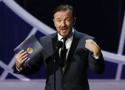 Ricky Gervais, en agosto de 2014.