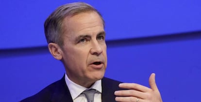 El gobernador saliente del Banco de Inglaterra, Mark Carney.