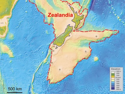 Zealandia, nome dado em inglês ao continente descoberto sob a Nova Zelândia (Zelândia, em português).