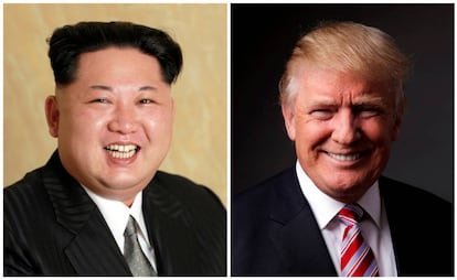 Kim Jong-un i Donald Trump.
