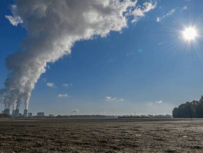 Planta de carbón en Jänschwalde, Alemania.