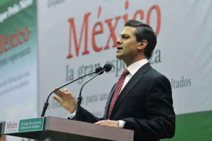El político mexicano Enrique Peña Nieto