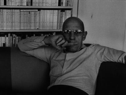 El filósofo francés Michel Foucault.