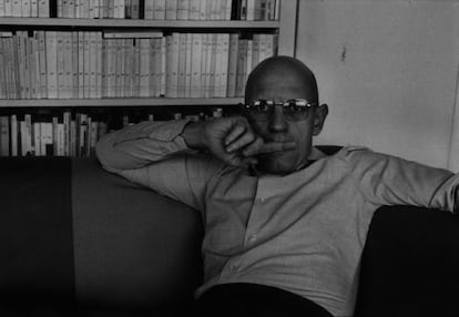 El filósofo francés Michel Foucault.