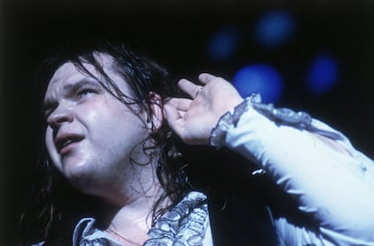 El cantante Meat Loaf, en un concierto en 1985. Su nombre real era Marvin Lee Aday y ha muerto a la edad de 74 a?os.