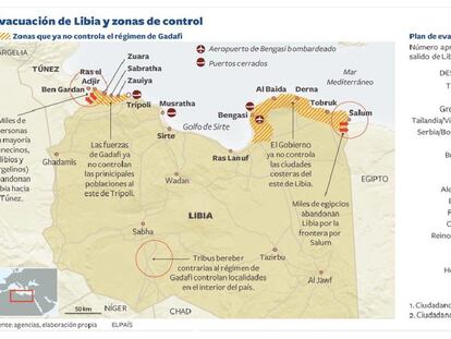 El avión español con evacuados de Libia llega a Madrid