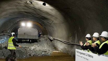 Obras de ampliación del metro de  El Carmel