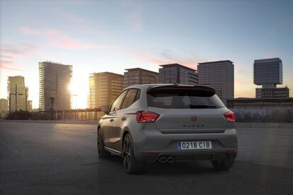 Imagen promocional del nuevo Cupra Ibiza.