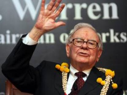 En la imagen, el multimillonario inversor estadounidense Warren Buffett. EFE/Archivo