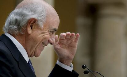 El presidente del BBVA, Francisco González.