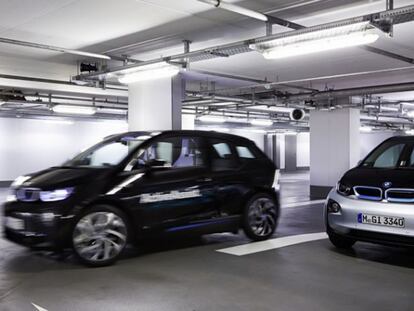 Los nuevos BMW se aparcarán solos en los supermercados