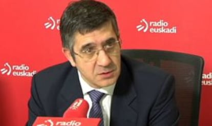López, durante la entrevista en Radio Euskadi.