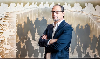 Jan Martínez Ahrens, director de EL PAÍS, este viernes en la sede de EL PAÍS en Madrid.